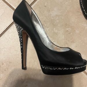 Casadei Rhinestone Heel